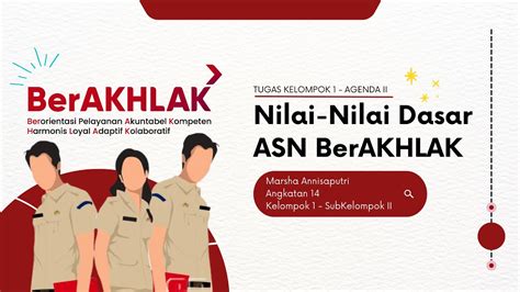 Tugas Individu Agenda Ii Penerapan Nilai Nilai Dasar Asn Berakhlak