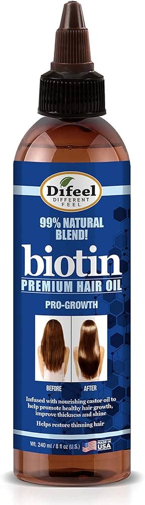 Difeel Premium Biotin Hair Oil Fl Oz