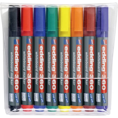 Edding Series Whiteboard Marker Assorted Colours Medium Tip Size