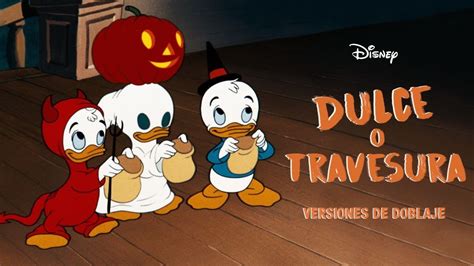 Trick Or Treat Dulce O Truco Cortos Pato Donald Muestras