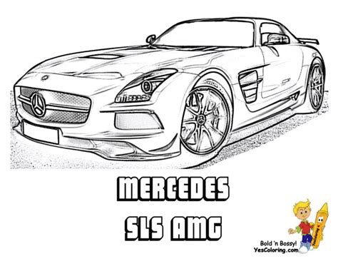 Coloriage Mercedes Gratuit Imprimer