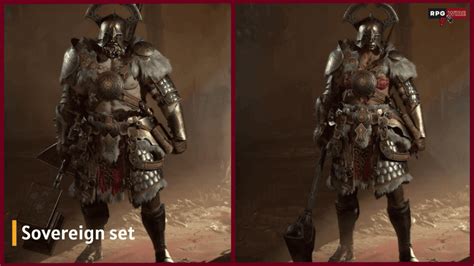 Diablo Barbarian Armor Sets Outfit Transmogs Rpgwire