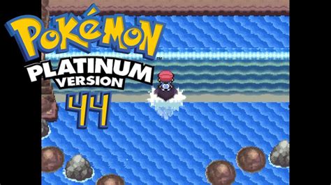 Let s Play Pokémon Platinum 44 Climbing Waterfalls YouTube