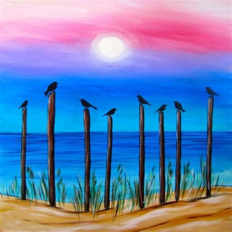 Find Your Next Paint Night Muse Paintbar Painting Summer Painting