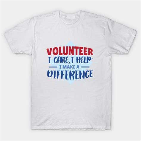 Volunteer Lettering Volunteer T Shirt Teepublic