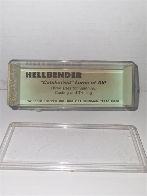 Whopper Stopper Hellbender Lure In Box Ebay