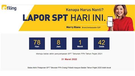 Cara Lapor Spt Pajak Tahunan Secara Online Di Pajak Go Id Batas