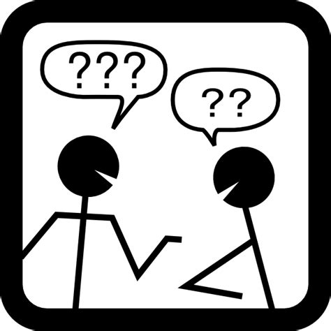 Peoples Questions Clip Art at Clker.com - vector clip art online ...