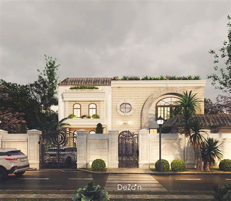 Villa in vintage on Behance