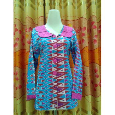 Jual Blus Batik Sahara Shopee Indonesia