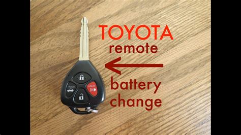 How To Replace Toyota Key Battery How To Replace Toyota Key