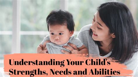 Understanding Your Childs Strengths Needs And Abilities Youtube