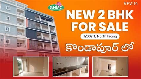 Brand New Bhk Flat For Sale In Kondapur Sft North Facing