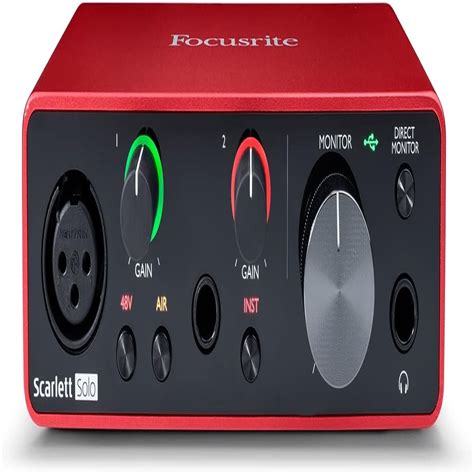 Scarlett 4i4 3rd Gen Usb Audio Interface For Recording Songwriting And Streaming U2014 High