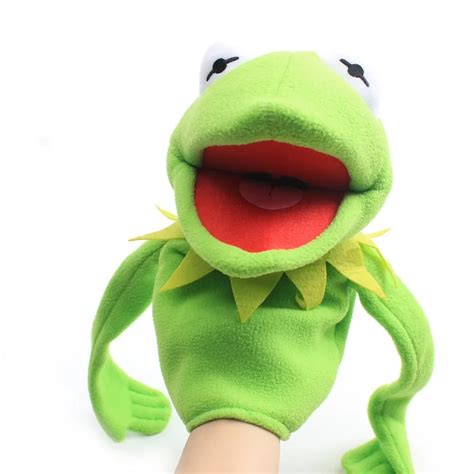 Kermit Frog Hand Puppet Doll - Plushie Pulse