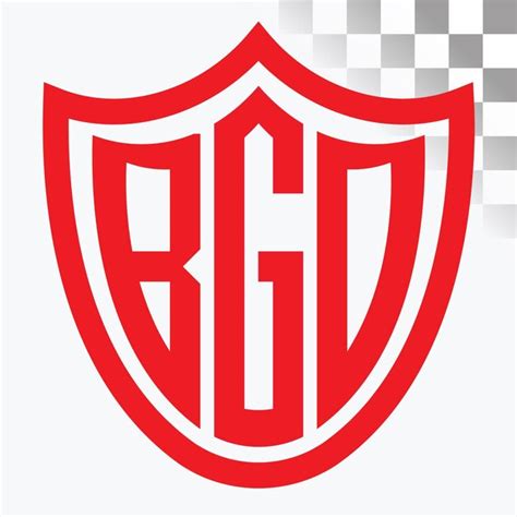 premium vector bgd letter logo design