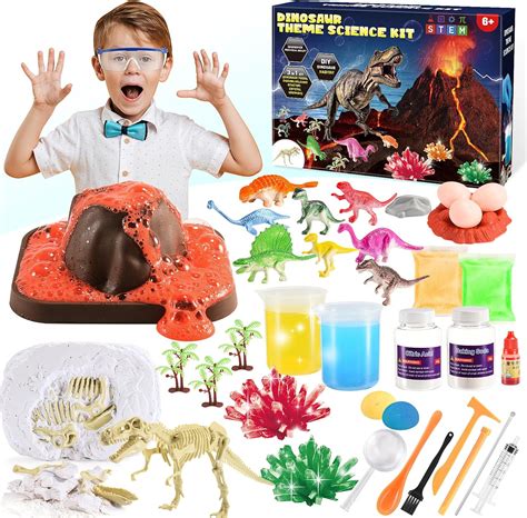 Kit de Ciencia para Niños Excavación de Dinosaurios Experimentos y