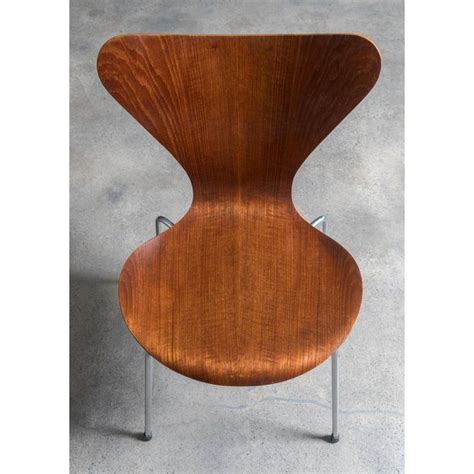 S Early Pair Of Model Butterfly Chairs In Teak By Arne