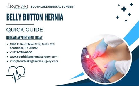 Belly Button Hernia: A Quick Guide! - Southlake General Surgery