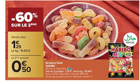 Promo Bonbons Halal Haribo Chez Carrefour Market ICatalogue Fr