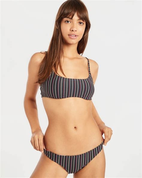 Mellow Luv Mini Crop Reversible Bikini Top Billabong