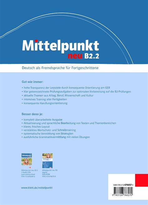 دانلود کتاب آلمانی میتل پونکت جدید Mittelpunkt Neu B22