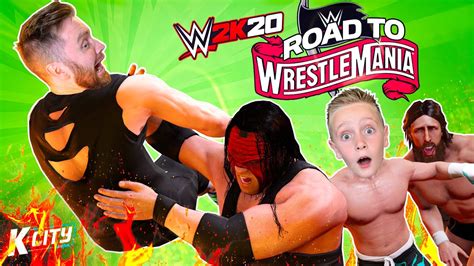 Road To Wrestlemania In Wwe K Part Tag Team Tower Youtube