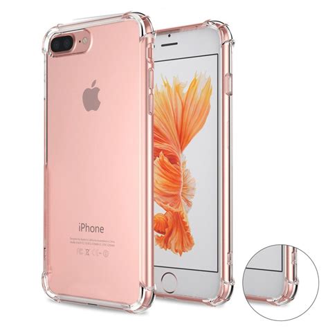 Shockproof Tpu Case For Iphone 7 Plus Clear Shop Today Get It Tomorrow