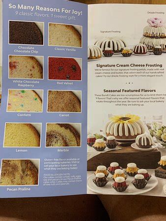 nothing bundt cakes most popular flavors - ali-pinna