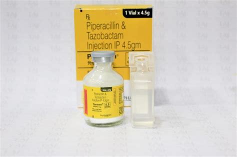 Piperacillin And Tazobactam For Injection USP 4 5g Pipranem