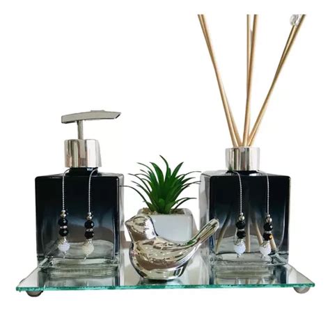 Kit Lavabo Difusor Aromatizador Ambiente Luxo Cubo Ml Mercadolivre