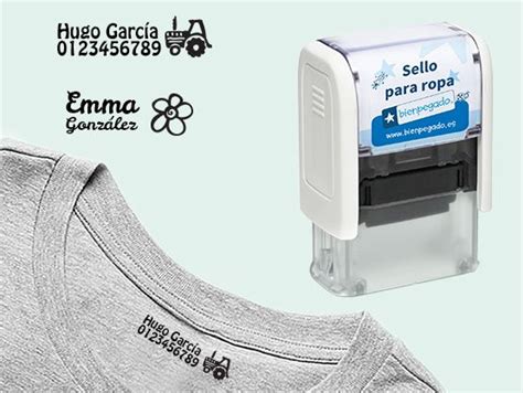 Sello Para Ropa Personalizado Bienpegado Bienpegado