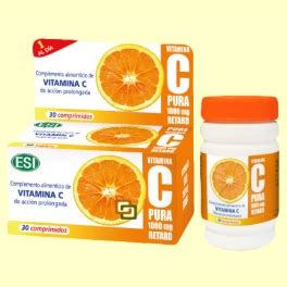 Vitamina C Pura Mg Retard Comprimidos Laboratorios Esi