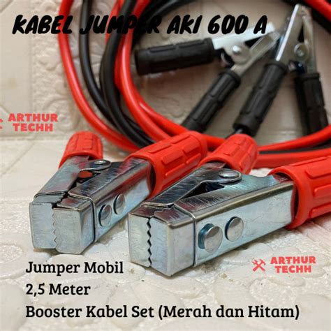 Jual Kabel Jumper Aki Mobil 600 Ampere 2 5m Toyosaki Shopee Indonesia