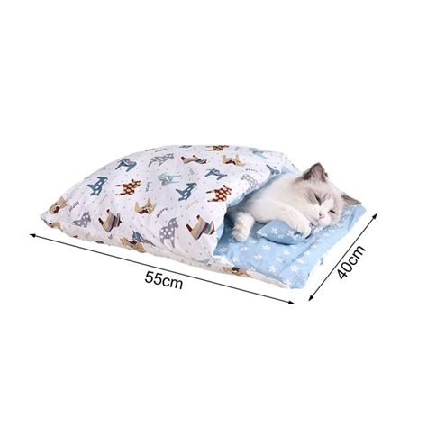 Super Soft Cat Bed Comfort Little Mat Basket Cat Head Shaped For Cat ...