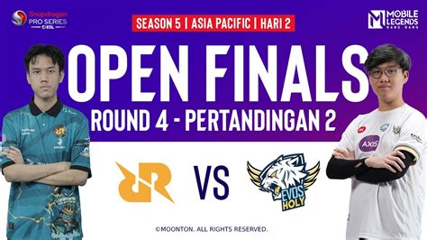 ID Hari Ke 2 Evos Holy Vs RRQ Sena SPS MLBB Open Finals Game 2