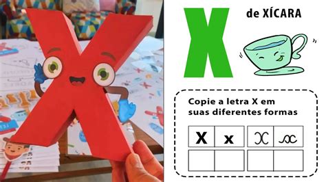 Atividades Com A Letra X Para Educação Infantil - 6