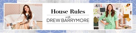 Drew Barrymore’s House Rules—No Bare Walls and Lots of (Pretty) Light