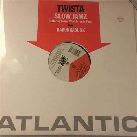 Early Single of Slow Jamz, with Twista still listed as the artist