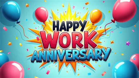 Happy Work Anniversary  Stock Illustrations 4726 Happy Work