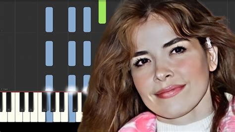 El Recuento De Los Daños Gloria Trevi Piano Tutorial Youtube