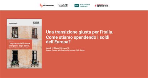 La Presentazione Del Report Sull Efficienza Energetica Degli Edifici