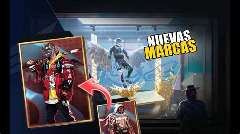 ANGELICAL Y DENSHO puntos de Marca Free Fire NUEVOS DISEÑOS DEL SISTEMA