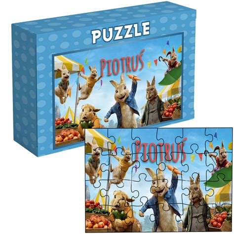 Puzzle Piotruś Królik Niska cena na Allegro pl