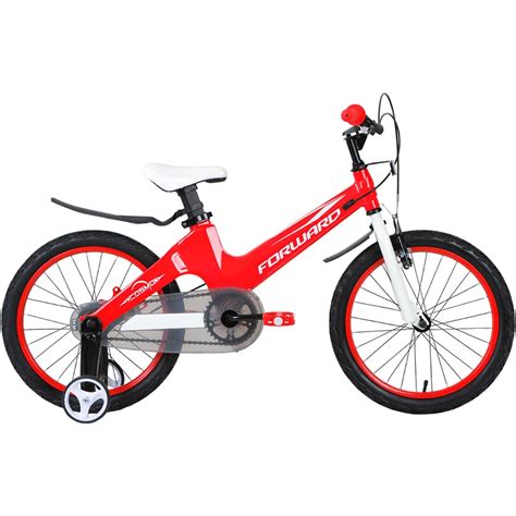 Велосипед FORWARD COSMO 16, 2.0 disc, 2020-2021 г, красный 1BKW1K7C1008 ...
