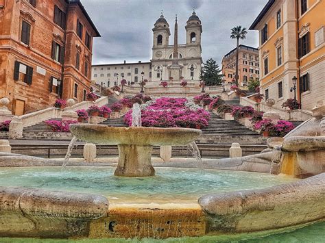 Piazza Di Spagna Roma Infiorata Della Scalinata Di Trini Flickr