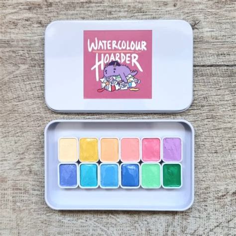 Pastel Watercolour Paint Set Shinhan Extra Fine Artist Water