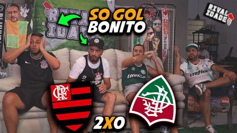 React Flamengo 2x0 Fluminense Melhores Momentos Gols Carioca