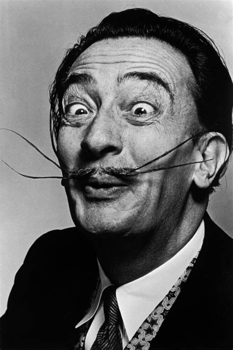 Dali’s Mustache By Salvador Dali & Philippe Halsman - MINTSQUARE