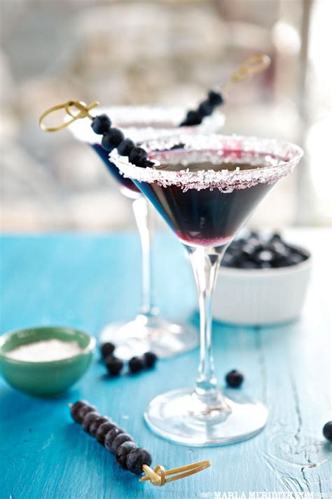 Recipe Blueberry Martini Marla Meridith